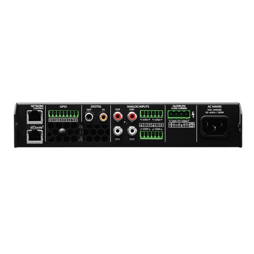BLAZE POWERZONE CONNECT 122D, 2 KANALŲ STIPRINTUVAS SU DANTE 125 W BLAZE POWERZONE CONNECT 122D, 2 KANALŲ STIPRINTUVAS SU DANTE 125 W
