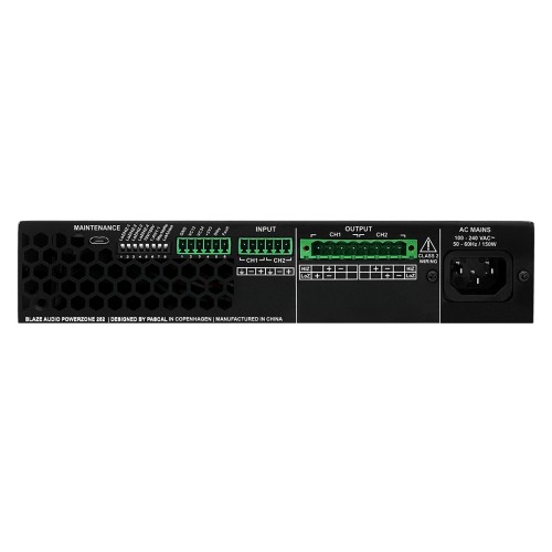 BLAZE POWERZONE 252, 2 KANALŲ STIPRINTUVAS 250 W