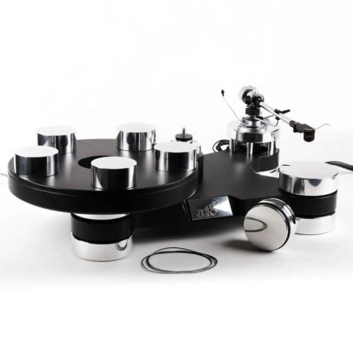 TRANSROTOR DARK STAR SILVER, PLOKŠTELIŲ GROTUVAS + KARTU SU SME 5009 TRANSROTOR DARK STAR SILVER, PLOKŠTELIŲ GROTUVAS + KARTU SU SME 5009