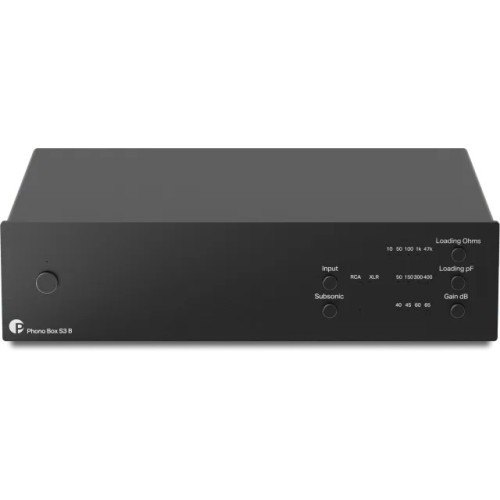 PRO-JECT PHONO BOX S3 B, PRADINIS BALANSUOTAS PHONO STIPRINTUVAS (ĮVAIRIŲ SPALVŲ)