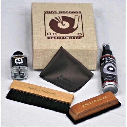 SIMPLY ANALOG DELUX CLEANING BOXSET, VINILO PRIEŽIŪROS RINKINYS SIMPLY ANALOG DELUX CLEANING BOXSET, VINILO PRIEŽIŪROS RINKINYS