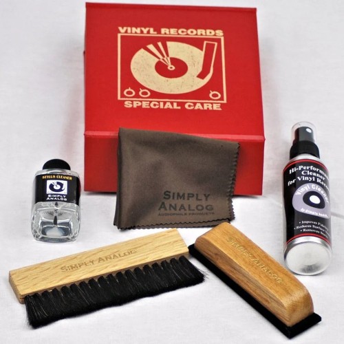 SIMPLY ANALOG DELUX CLEANING BOXSET, VINILO PRIEŽIŪROS RINKINYS SIMPLY ANALOG DELUX CLEANING BOXSET, VINILO PRIEŽIŪROS RINKINYS