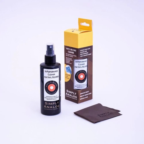 SIMPLY ANALOG VINYL RECORD CLEANER, 200ML PLOKŠTELIŲ VALIKLIS SU ŠLUOSTE SIMPLY ANALOG VINYL RECORD CLEANER, 200ML PLOKŠTELIŲ VALIKLIS SU ŠLUOSTE
