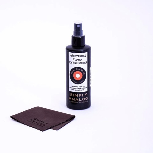 SIMPLY ANALOG VINYL RECORD CLEANER, 200ML PLOKŠTELIŲ VALIKLIS SU ŠLUOSTE