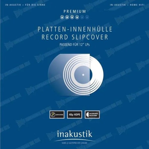 IN-AKUSTIK RECORD SLIPCOVER, ĮMAUNAMŲ APSAUGINIŲ ĮDĖKLŲ PAKUOTĖ IN-AKUSTIK RECORD SLIPCOVER, ĮMAUNAMŲ APSAUGINIŲ ĮDĖKLŲ PAKUOTĖ