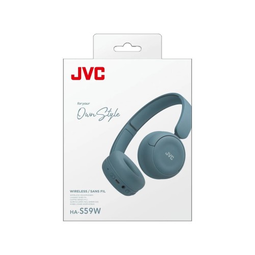 JVC, HA-S59W-AU, RETRO MĖLYNOS SP. DINAMINĖS AUSINĖS, MIKROFONAS JVC, HA-S59W-AU, RETRO MĖLYNOS SP. DINAMINĖS AUSINĖS, MIKROFONAS