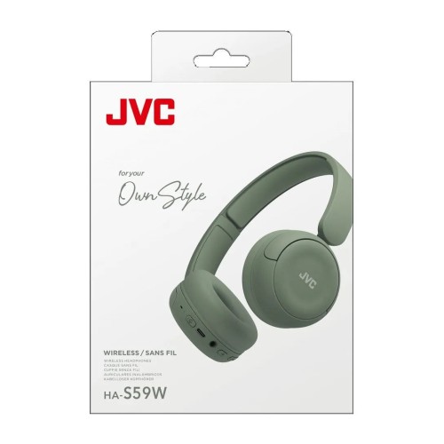 JVC, HA-S59W-GU, CHAKI ŽALIOS SP. DINAMINĖS AUSINĖS, MIKROFONAS JVC, HA-S59W-GU, CHAKI ŽALIOS SP. DINAMINĖS AUSINĖS, MIKROFONAS