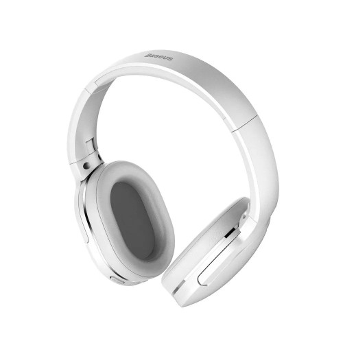 BASEUS WIRELESS ENCOK D02 WHITE, OVER-EAR BELAIDĖS AUSINĖS BASEUS WIRELESS ENCOK D02 WHITE, OVER-EAR BELAIDĖS AUSINĖS