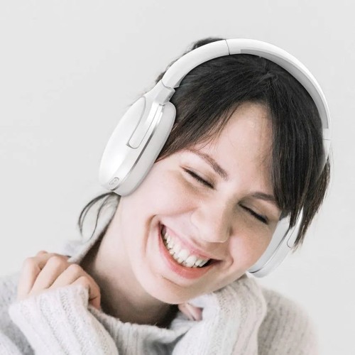 BASEUS WIRELESS ENCOK D02 WHITE, OVER-EAR BELAIDĖS AUSINĖS BASEUS WIRELESS ENCOK D02 WHITE, OVER-EAR BELAIDĖS AUSINĖS