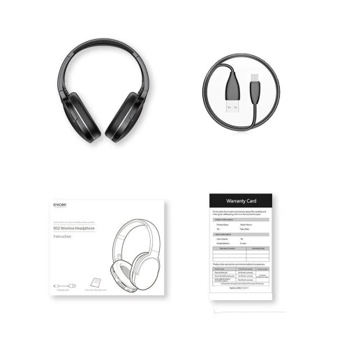 BASEUS WIRELESS ENCOK D02 WHITE, OVER-EAR BELAIDĖS AUSINĖS BASEUS WIRELESS ENCOK D02 WHITE, OVER-EAR BELAIDĖS AUSINĖS