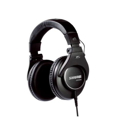 SHURE SRH840, PROFESIONALIOS OVER-EAR AUSINĖS SHURE SRH840, PROFESIONALIOS OVER-EAR AUSINĖS