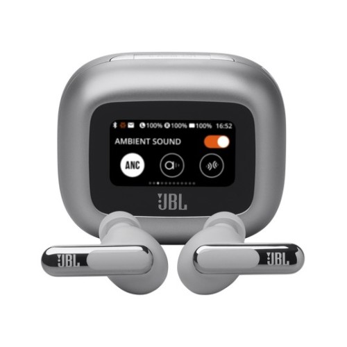 JBL LIVE BEAM 3, IN-EAR BELAIDĖS TRIUKŠMĄ SLOPINANČIOS AUSINĖS, SU IŠMANIU DĖKLU, BELAIDŽIU KROVIMU