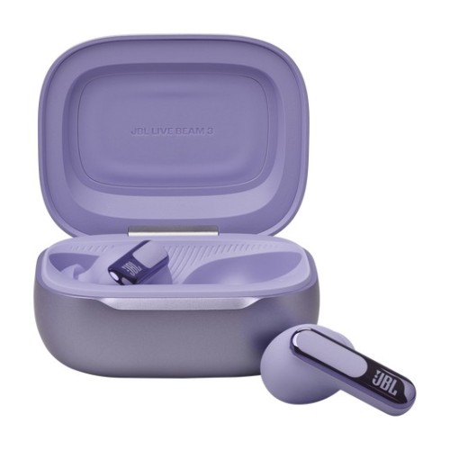 JBL LIVE BEAM 3, IN-EAR BELAIDĖS TRIUKŠMĄ SLOPINANČIOS AUSINĖS, SU IŠMANIU DĖKLU, BELAIDŽIU KROVIMU