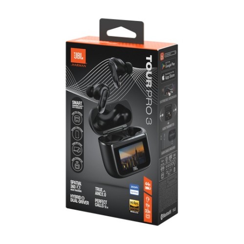 JBL TOUR PRO 3, IN-EAR BELAIDĖS TRIUKŠMĄ SLOPINANČIOS AUSINĖS, SU IŠMANIU DĖKLU, BELAIDŽIU KROVIMU JBL TOUR PRO 3, IN-EAR BELAIDĖS TRIUKŠMĄ SLOPINANČIOS AUSINĖS, SU IŠMANIU DĖKLU, BELAIDŽIU KROVIMU