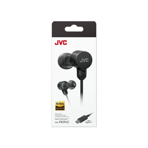 JVC, HA-FR29UC-BU, JUODOS SP. DINAMINĖS AUSINĖS JVC, HA-FR29UC-BU, JUODOS SP. DINAMINĖS AUSINĖS