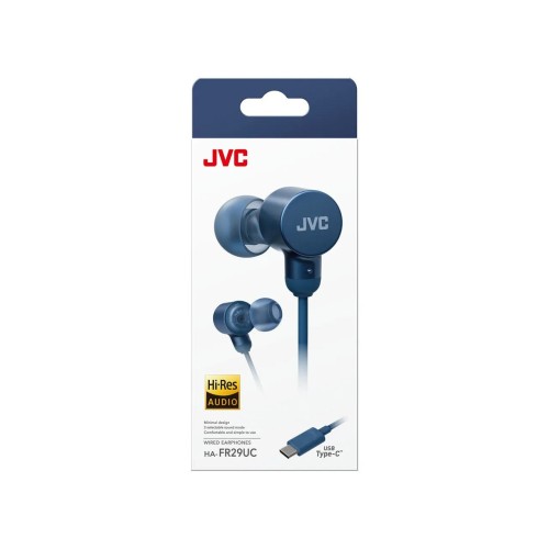 JVC, HA-FR29UC-AU, MĖLYNOS SP. DINAMINĖS AUSINĖS JVC, HA-FR29UC-AU, MĖLYNOS SP. DINAMINĖS AUSINĖS