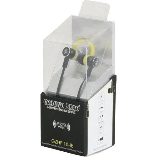 GROUND ZERO GZHP 10-IE, GALINGOS STEREO IN-EAR TIPO AUSINĖS