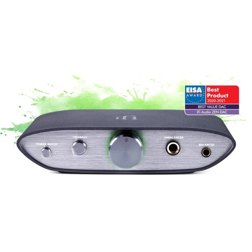 IFI AUDIO ZEN DAC KOMPAKTIŠKAS USB DAC/AUSINIŲ STIPRINTUVAS