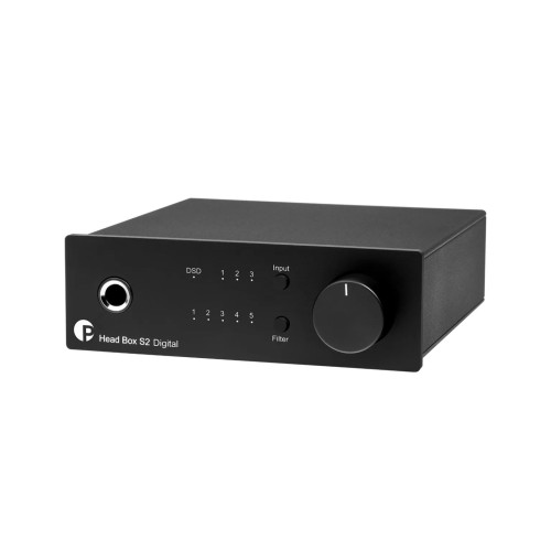 PRO-JECT HEAD BOX S2 DIGITAL, AUSINIŲ STIPRINTUVAS SU DAC IR DSD256