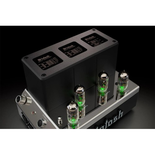 MCINTOSH MHA200, 2-JŲ KANALŲ AUSINIŲ STIPRINTUVAS