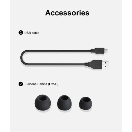 SOUNDMAGIC TWS50 TRUE WIRELESS, IN-EAR BELAIDĖS AUSINĖS