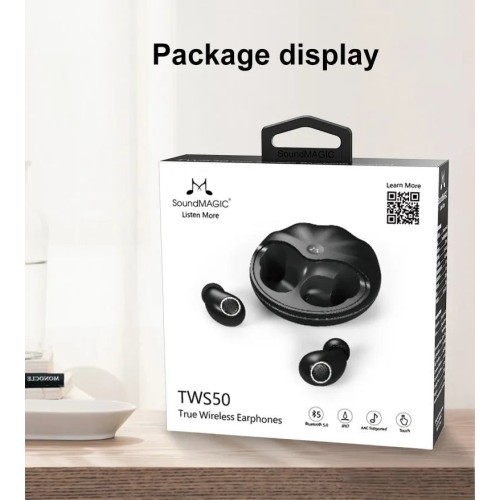 SOUNDMAGIC TWS50 TRUE WIRELESS, IN-EAR BELAIDĖS AUSINĖS