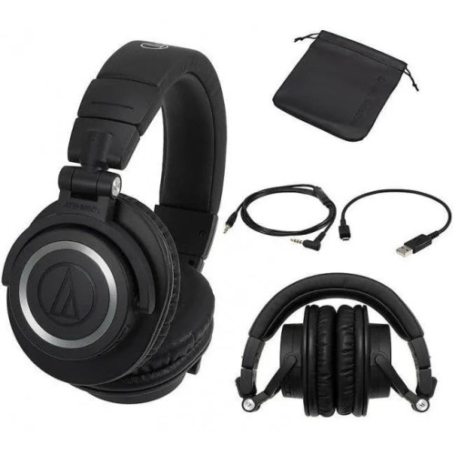 AUDIO-TECHNICA ATH-M50XBT, OVER-EAR BELAIDĖS AUSINĖS AUDIO-TECHNICA ATH-M50XBT, OVER-EAR BELAIDĖS AUSINĖS
