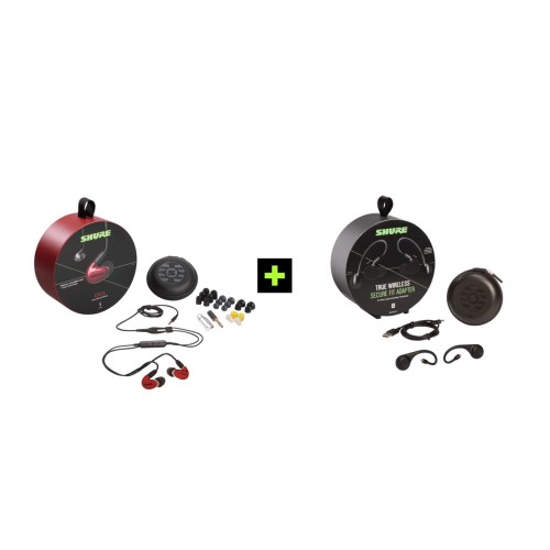 SHURE AONIC 5 TRUE WIRELESS EARPHONE BUNDLE, AUSINIŲ IR BELAIDŽIŲ AUSI SHURE AONIC 5 TRUE WIRELESS EARPHONE BUNDLE, AUSINIŲ IR BELAIDŽIŲ AUSI