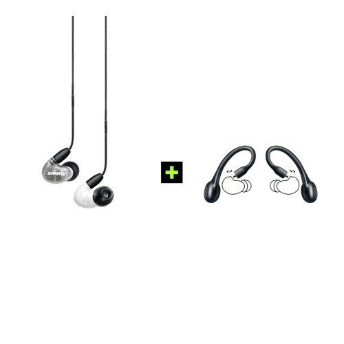SHURE AONIC 4 TRUE WIRELESS EARPHONE BUNDLE, AUSINIŲ IR BELAIDŽIŲ AUSI SHURE AONIC 4 TRUE WIRELESS EARPHONE BUNDLE, AUSINIŲ IR BELAIDŽIŲ AUSI
