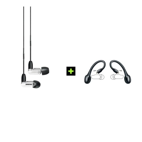 SHURE AONIC 3 TRUE WIRELESS, BELAIDŽIŲ IN-EAR TIPO AUSINIŲ RINKINYS SU SHURE AONIC 3 TRUE WIRELESS, BELAIDŽIŲ IN-EAR TIPO AUSINIŲ RINKINYS SU