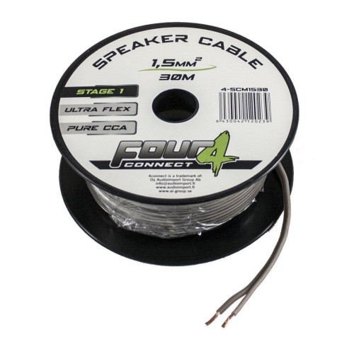 FOUR CONNECT 4-SCM1530 MINISPOOL 2X1.5MM2, 30M