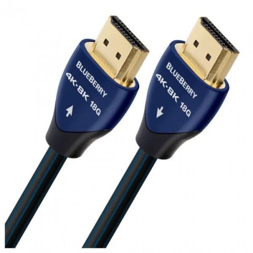 AUDIOQUEST BLUEBERRY 4K-8K, SIGNALINIS HDMI KABELIS (1M-5M) AUDIOQUEST BLUEBERRY 4K-8K, SIGNALINIS HDMI KABELIS (1M-5M)