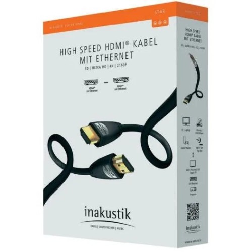 IN-AKUSTIK HDMI-HDMI (HDMI 2.0), KABELIS 1.5M IN-AKUSTIK HDMI-HDMI (HDMI 2.0), KABELIS 1.5M