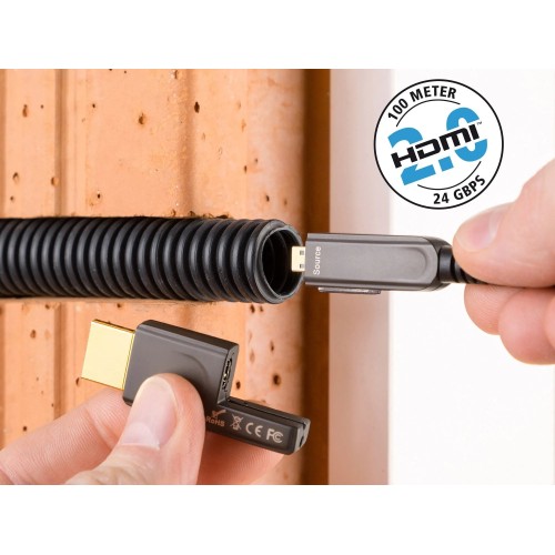 IN-AKUSTIK HIGH SPEED HDMI-MICRO 2.0B, OPTINIO PLUOŠTO SIGNALINIS HDMI-MICRO KABELIS 10M