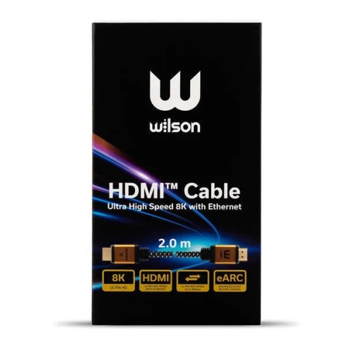 WILSON HDMI CABLE, PREMIUM SIGNALINIS HDMI KABELIS (2M)