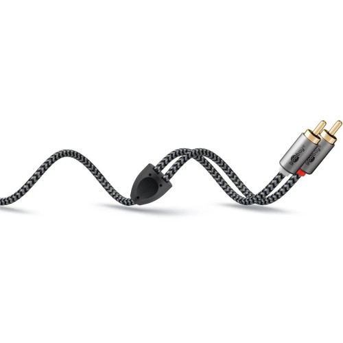 GOOBAY AUDIO ADAPTER CABLE AUX, 3.5 MM Į 2X RCA GARSO KABELIS, 1 M