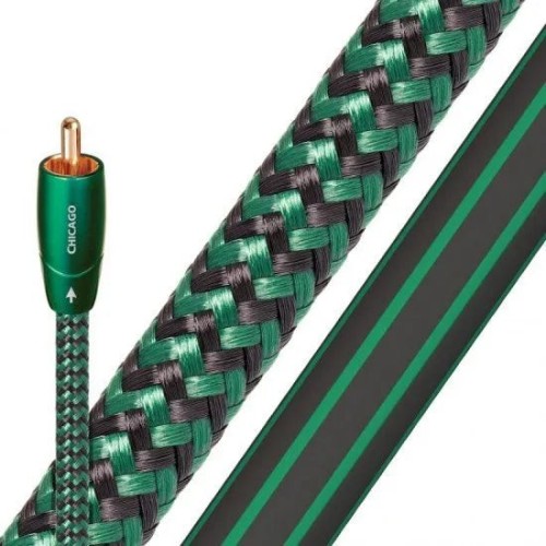 AUDIOQUEST CHICAGO, TARPBLOKINIS RCA KABELIS (0.5M-5M) AUDIOQUEST CHICAGO, TARPBLOKINIS RCA KABELIS (0.5M-5M)