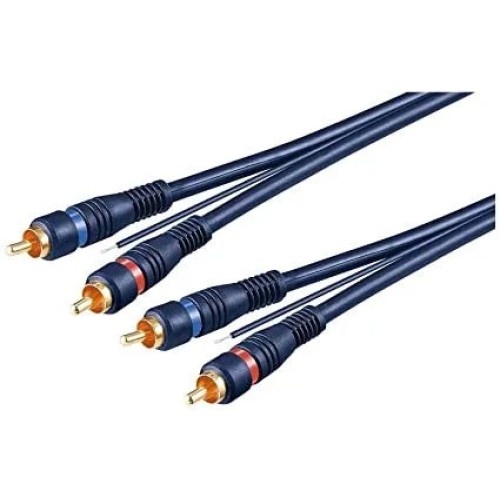 GOOBAY AUDIO 2RCA-2RCA (5 M.), KABELIS ADAPTERIS