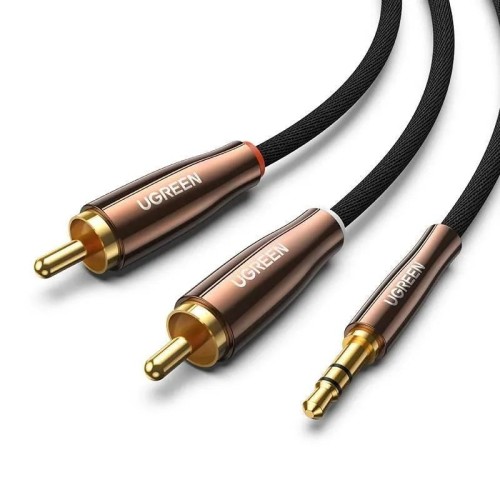UGREEN AV170 3.5 MM - 2 X RCA, KABELIS-ADAPTERIS