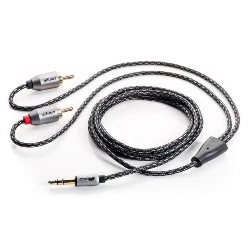 KABELIS RCA JACK, 2XRCA, 1X3.5MM KIŠTUKAI, 1.5M KABELIS RCA JACK, 2XRCA, 1X3.5MM KIŠTUKAI, 1.5M