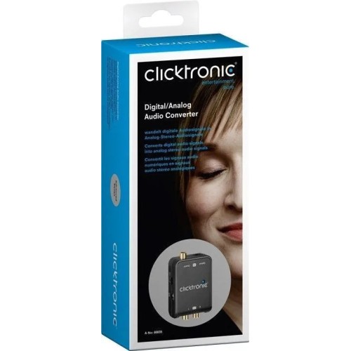SKAITMENINIS / ANALOGINIS GARSO KEITIKLIS CLICKTRONIC SKAITMENINIS / ANALOGINIS GARSO KEITIKLIS CLICKTRONIC
