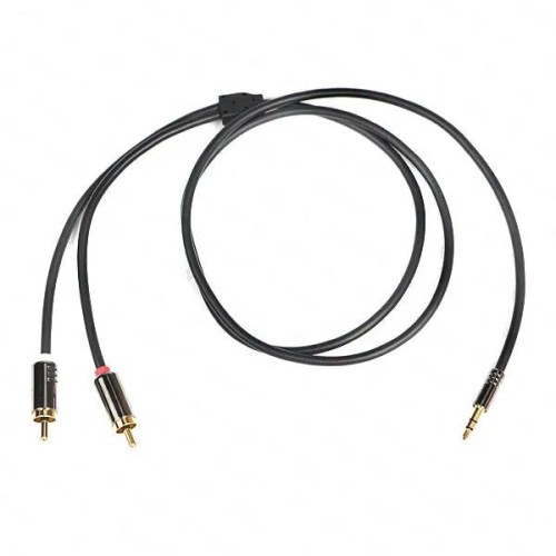 AUX ĮĖJIMO ADAPTERIS JACK 3.5MM KIŠTUKAS - 2 RCA KIŠTUKAS AUX ĮĖJIMO ADAPTERIS JACK 3.5MM KIŠTUKAS - 2 RCA KIŠTUKAS