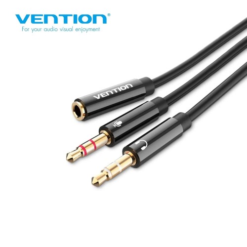 AUX PERĖJIMO LAIDAS, 3.5MM LIZDAS 4PIN- 2 X 3.5MM KIŠTUKAI 3PIN AUX PERĖJIMO LAIDAS, 3.5MM LIZDAS 4PIN- 2 X 3.5MM KIŠTUKAI 3PIN