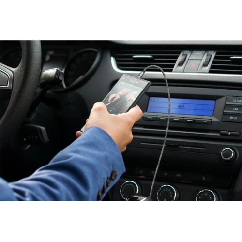 GOOBAY PLUS AUDIO CONNECTION CABLE, 3.5 MM AUX STEREO KABELIS, 5 M