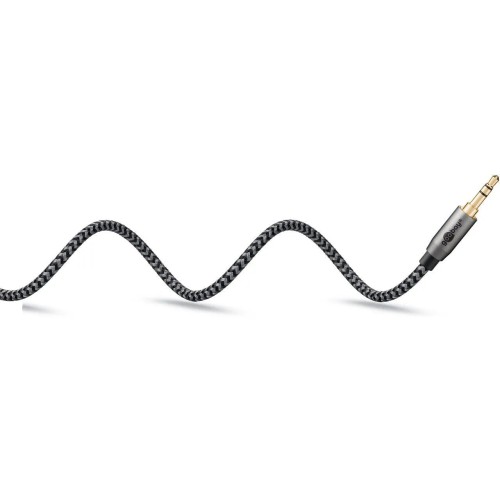 GOOBAY PLUS AUDIO CONNECTION CABLE, 3.5 MM AUX STEREO KABELIS, 0.5 M GOOBAY PLUS AUDIO CONNECTION CABLE, 3.5 MM AUX STEREO KABELIS, 0.5 M