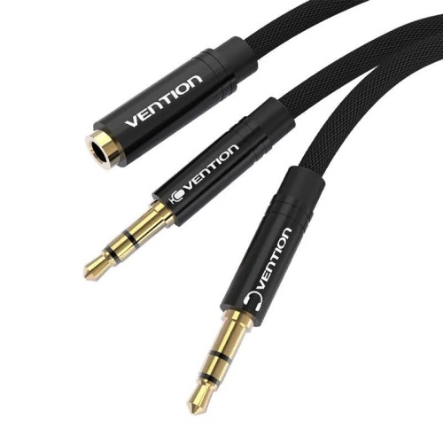 VENTION BBLBF 1M, MINI 3.5MM - 2X3.5MM AUX KABELIS