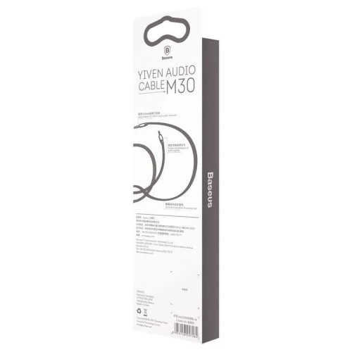BASEUS AUX KABELIS, 3.5MM, 1M