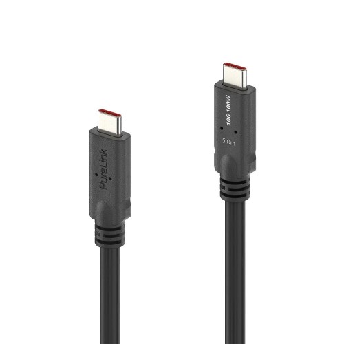 PI6500-050 USB-C Į USB-C KABELIS SU E-MARKER USB 3.2 GEN1X2 10GBPS, 100W - PUREINSTALL 5M PI6500-050 USB-C Į USB-C KABELIS SU E-MARKER USB 3.2 GEN1X2 10GBPS, 100W - PUREINSTALL 5M