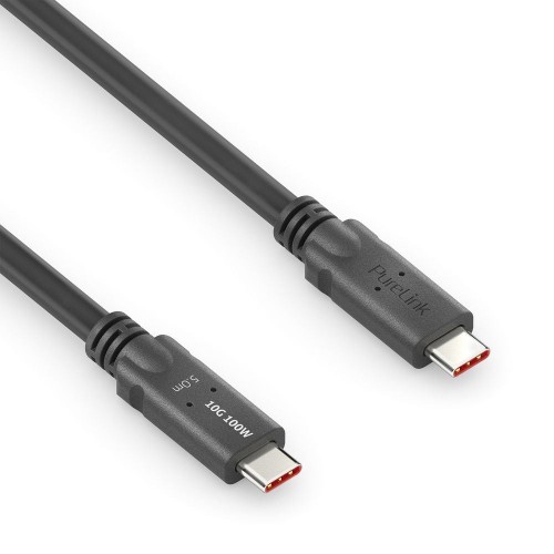 PI6500-050 USB-C Į USB-C KABELIS SU E-MARKER USB 3.2 GEN1X2 10GBPS, 100W - PUREINSTALL 5M PI6500-050 USB-C Į USB-C KABELIS SU E-MARKER USB 3.2 GEN1X2 10GBPS, 100W - PUREINSTALL 5M