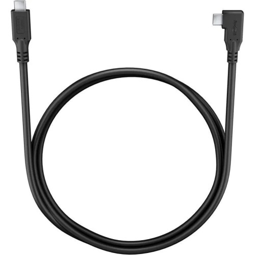 GOOBAY USB-C, GREITO ĮKROVIMO KABELIS 2 M, 100 W PD, USB4, 40 GBIT/S, 90° GOOBAY USB-C, GREITO ĮKROVIMO KABELIS 2 M, 100 W PD, USB4, 40 GBIT/S, 90°
